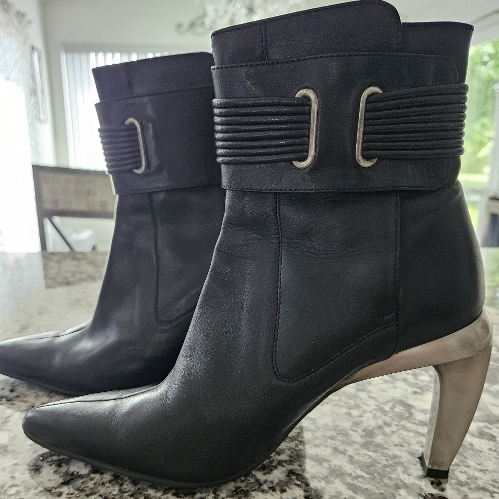 Leather Diesel Ankle Boots